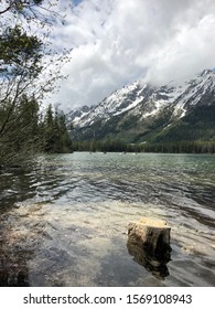 Leigh Lake In Grand Teton NP