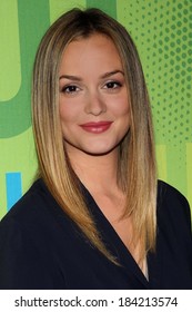 Leighton Meester At The CW Network Upfronts, Madison Square Garden, New York, NY May 21, 2009 