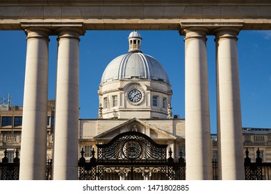 Leinster House, The Government Buildings In Dublin, Ireland
