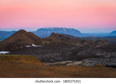 Leirhnjukur Iceland In The Krafla Lava Fields