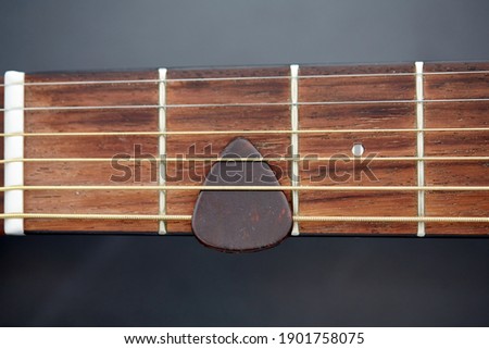 Similar – Image, Stock Photo Strings of a guitar