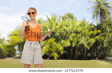 Similar – Image, Stock Photo beautiful teenager girl floating in a pool. summer lifestyle