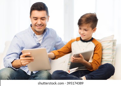 Leisure Technology Technology Family People Concept Stock Photo ...