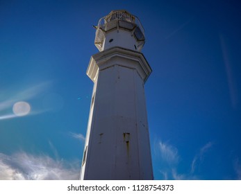 Leith Harbour Lighthouse Perspective