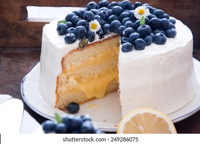 Lemon Blueberry Cake