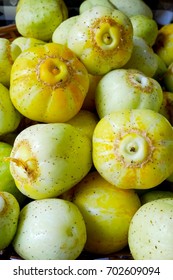 Lemon Cucumber At Farmer Market