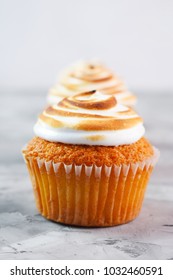 Lemon Cupcake With Orange