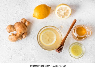 Lemon ginger tea