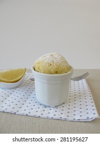 Lemon Mug Cake From Microwave