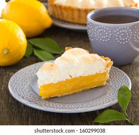 Lemon Pie With Meringue.