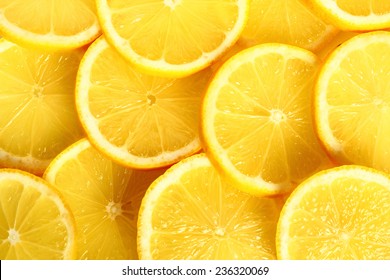 Lemon Slices Background