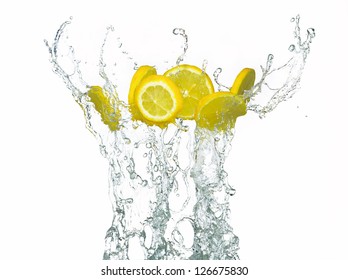Lemon Splash With Water