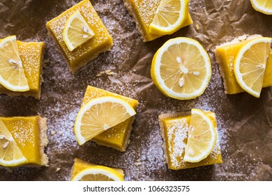 Lemon Square Dessert Still Life