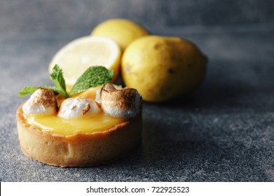 Lemon tart pastry from fruit - Powered by Shutterstock