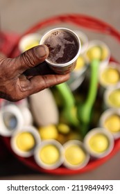 lemon tea venders of Banaras serving tea on gannga ghat