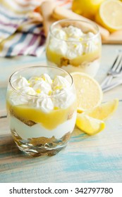 Lemon Tiramisu In A Glass