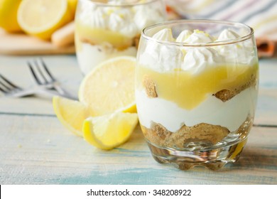 Lemon Tiramisu In A Glass