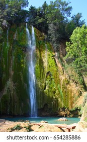 The Lemon Waterfall, Dominican Republic, Caribbean