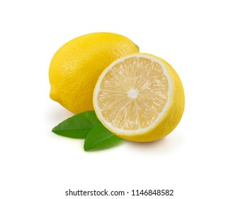 Lemon With White Background