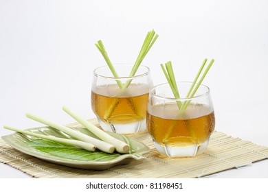 Lemongrass Drink With Fresh Lemongrass