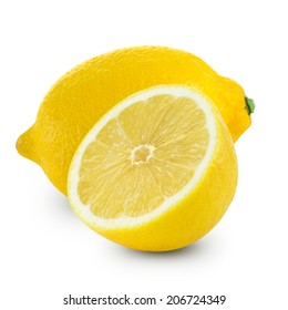 Lemons isolated 