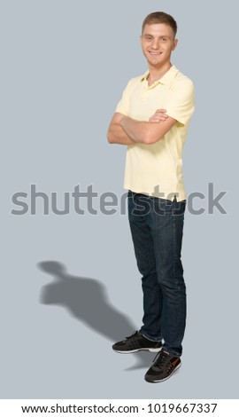 Ð¡asual Ð°ull length of handsome
