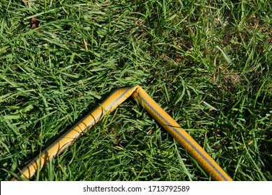 Length Of Hosepipe On Grass With Kink