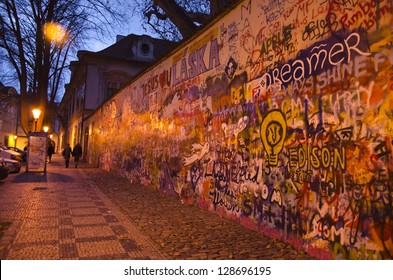 Lennon Wall In Prague