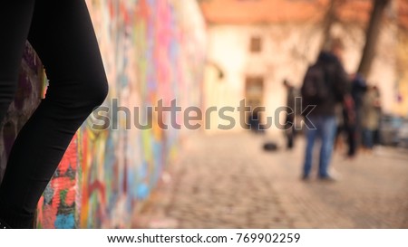 Lennon Wall in Prague