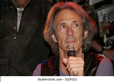 Lenny Kaye Of Patti Smith's Band At A Save CBGBs Benefit