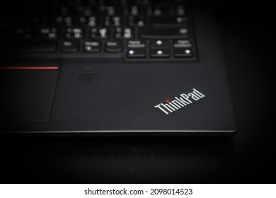 Lenovo Thinkpad X280 Gen With Computer On The Black Table