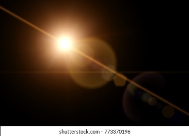 Lens Flare Effect - Shutterstock ID 773370196