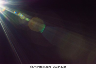 lens flare light - Shutterstock ID 303843986
