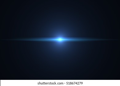 Lens flare, Sun flare, flare on the black background. - Shutterstock ID 518674279