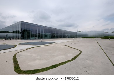 Lens - France - May 11, 2016: The Museum Hosts Semi-permanent Exhibits Representative Of The Louvre Collections And Temporary Exhibitions