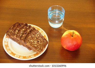 Lent The Water Bread Apple 