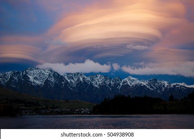 Lenticular Cloud Sunset