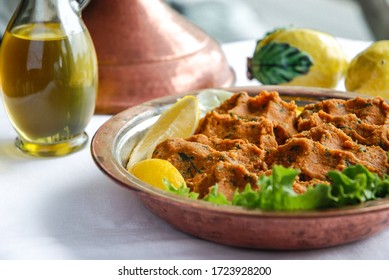 Lentil Balls Cooked Turkish Style