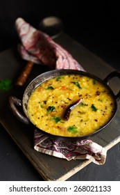 Lentils Also Known As Dal Tempered With Spices 