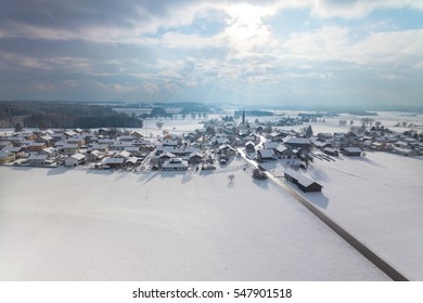 Leobendorf, Upper Bavaria, In Winter  