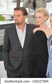 Leonardo DiCaprio & Carey Mulligan At The Photocall For Their Movie 