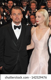 Leonardo DiCaprio & Carey Mulligan At The Premiere Of Their Movie 