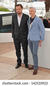 Leonardo DiCaprio & Director Baz Luhrmann At The Photocall For Their Movie 