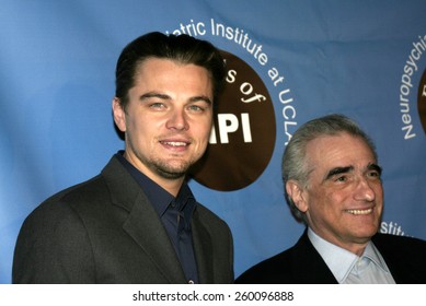 Leonardo Dicaprio Martin Scorsese Friends Npi Stock Photo 260096888 ...