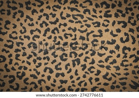 Leopard Rosette Pattern Texture, Luxury Faux Fur Animal Print for Modern Fashion and Textile Backgrounds