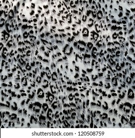 Leopard skin pattern texture