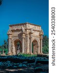 Leptis magna columns, roman empire 