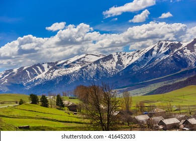 Lermontovo Village And Beautiful Mountain Landscape, Armenia