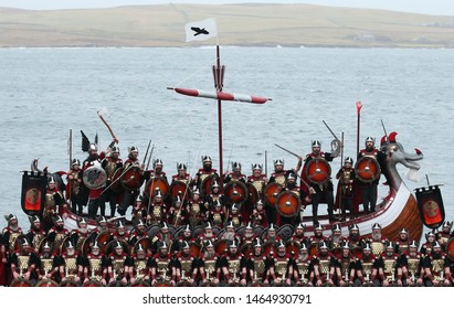 Lerwick/ Scotland-01/11/2019 Photo From Up Helly Aa Festivals In Scotland