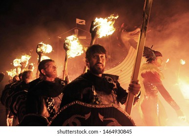 Lerwick/ Scotland-01/11/2019 Photo From Up Helly Aa Festivals In Scotland